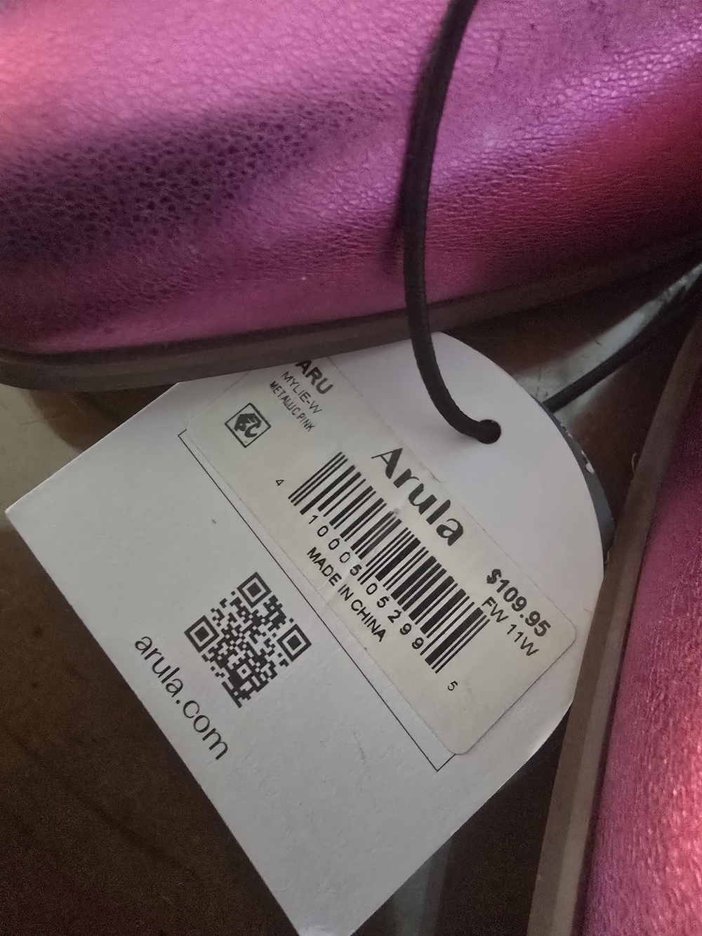 Arula Pink Metallic Women's Boots. Wide Calf.